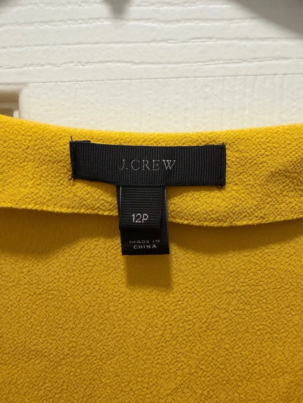 J. Crew lightweight button